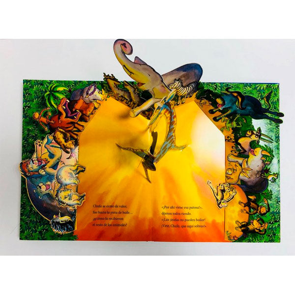Libro Pop Up Jirafas No Pueden Bailar