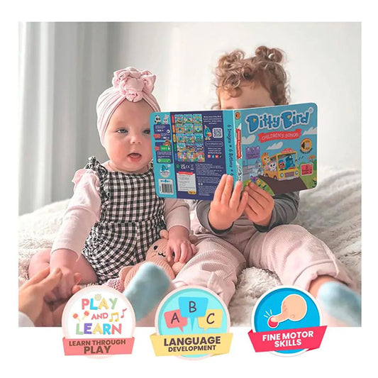 Libro Sonidos Recargable Ditty Bird Children's Songs