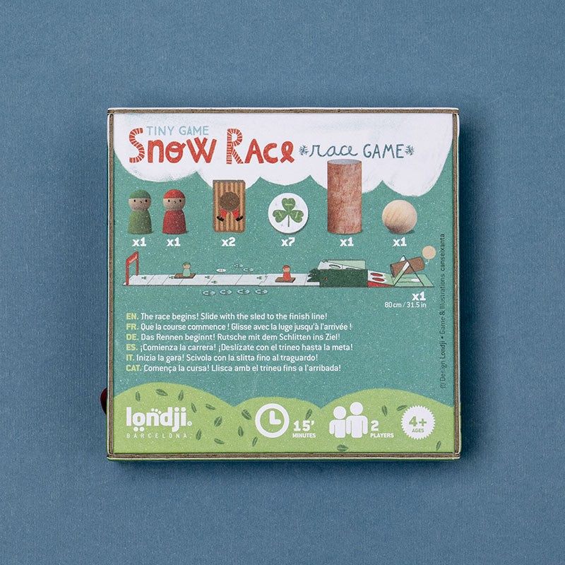 Snow Race Tiny Game Juego De Viaje Londji