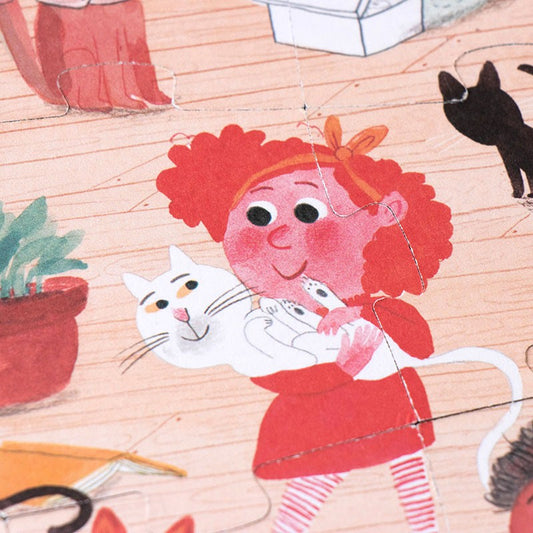 Pocket Puzzle Reversible Cats&Dogs Londji