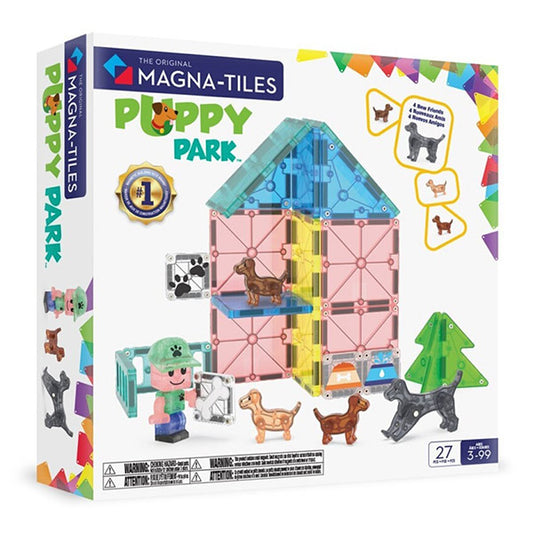 MagnaTiles Parque de Perritos 27 Piezas