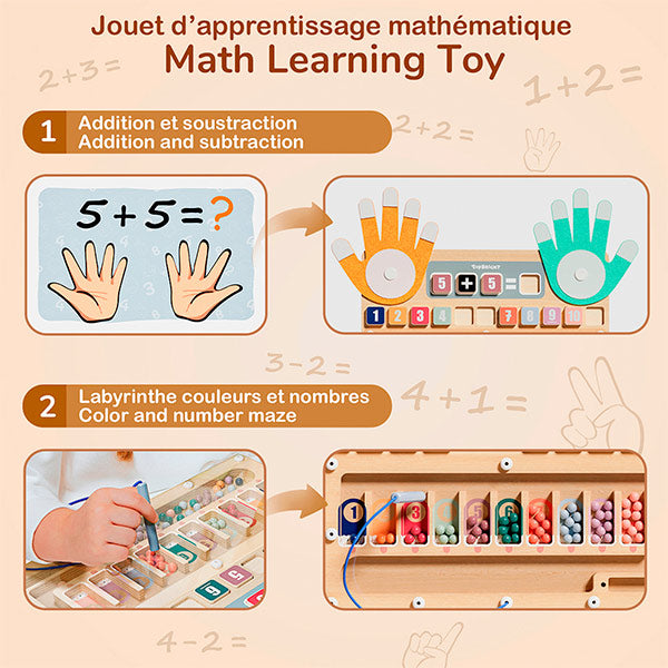 Matemáticas Con Dedos y Beads TopBright