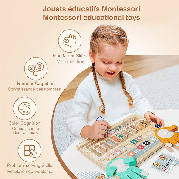 Matemáticas Con Dedos y Beads TopBright