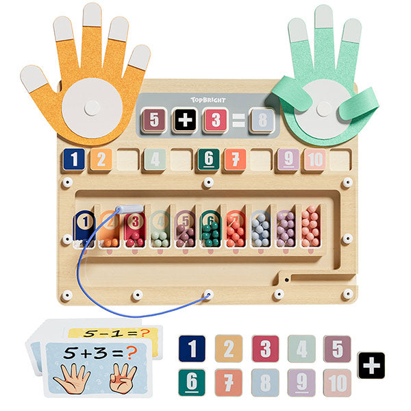 Matemáticas Con Dedos y Beads TopBright