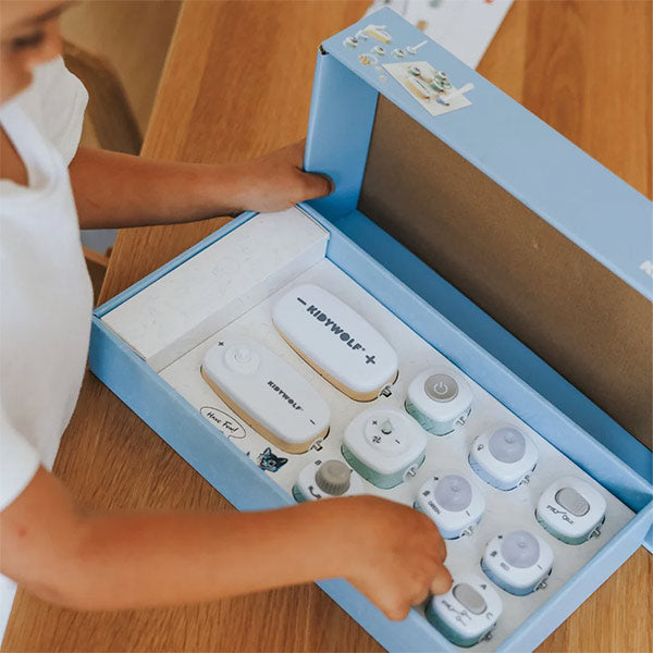 Mi Primer Kit Eléctrico Kidywolf Iniciación 11 Piezas Kidyelec