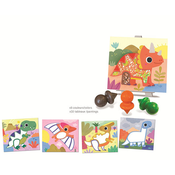 Mis Primeras Dinosaurios Para Colorear