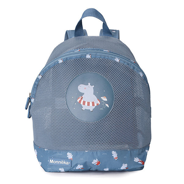 Mochila Infantil Antiarena Hippos Monneka