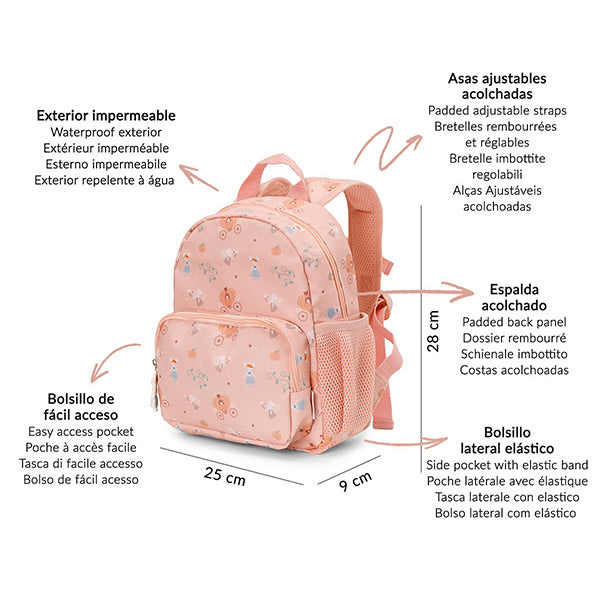 Mochila Infantil Mouse Fairies Tutete