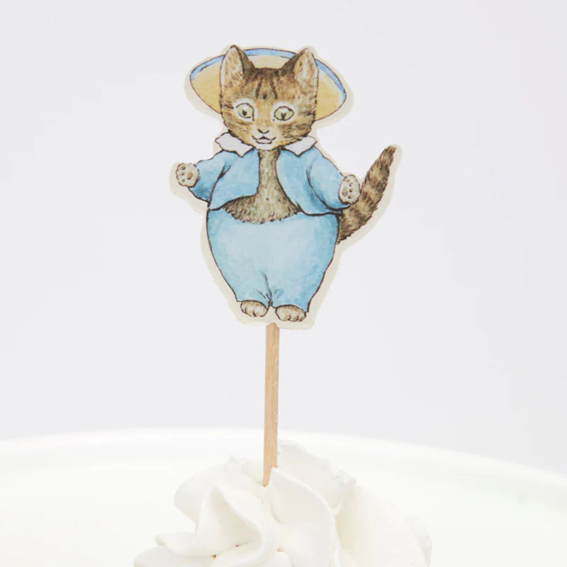 Palillos Fiesta Meri Meri Peter Rabbit 12 uds