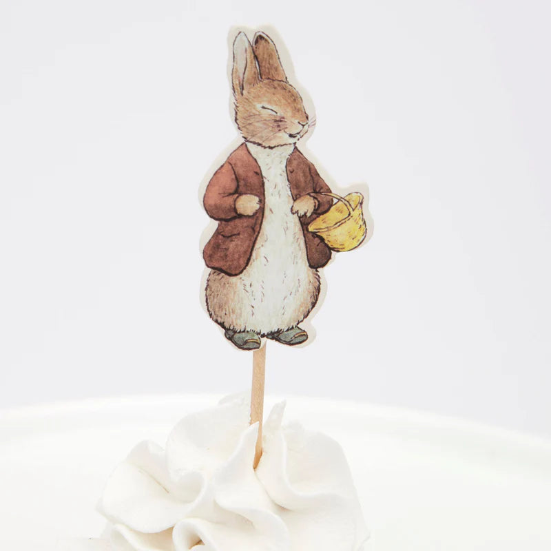 Palillos Fiesta Meri Meri Peter Rabbit 12 uds