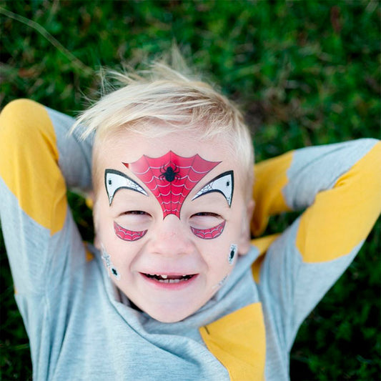 Pegatinas Para La Cara Arañas Halloween