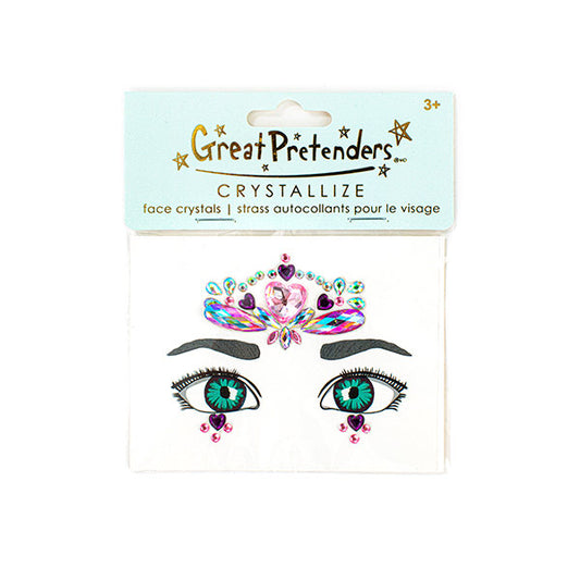 Pegatinas Para La Cara Cristales Corazones