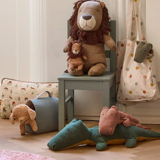 Perrito Maileg Pequeño Rosa Empolvado Cachorro