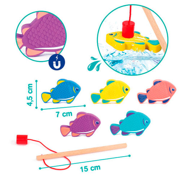 Pesca Magnética Para Baño Ludi