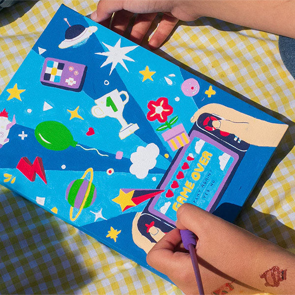 Pintar Por Números Kids Video Game