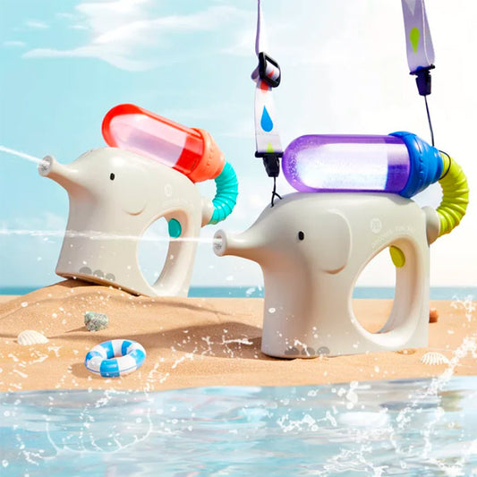 Pistola De Agua Automática Elefante Azul