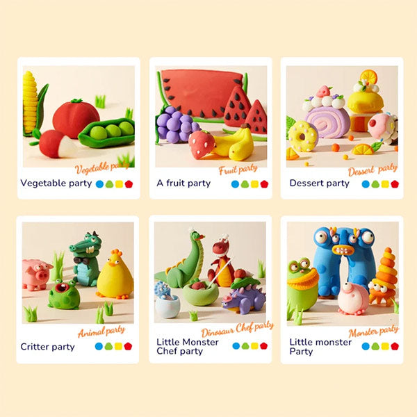 Plastilina Natural Harina de Trigo