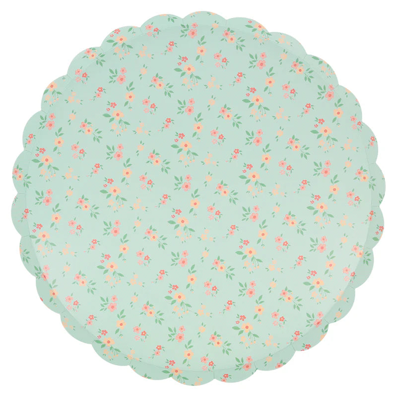 Platos Grandes Vintage Ditsy Meri Meri 8 uds