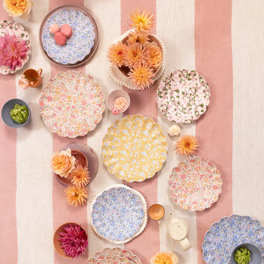 Platos Pequeños Meri Meri Liberty Melamina 4 uds