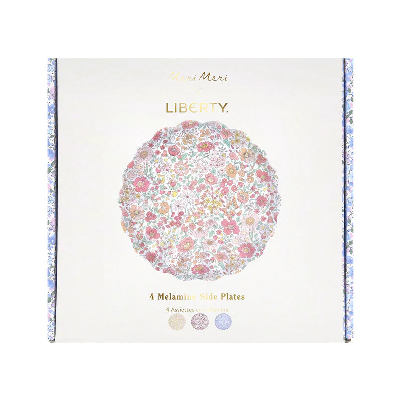 Platos Pequeños Meri Meri Liberty Melamina 4 uds