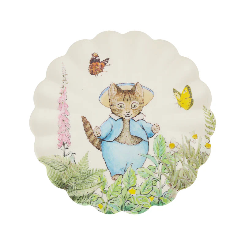 Platos Pequeños Meri Meri Peter Rabbit Melamina 6 uds