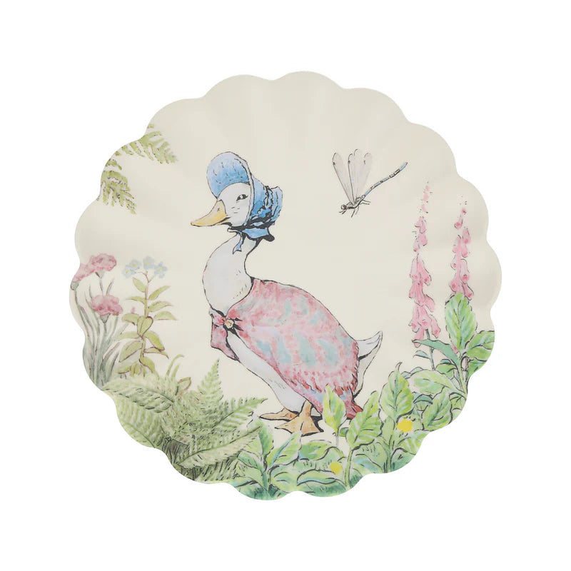 Platos Pequeños Meri Meri Peter Rabbit Melamina 6 uds