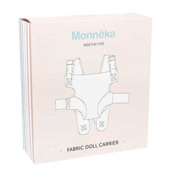 Porta Muñecas Ride and Go Vichy Pink Monnëka