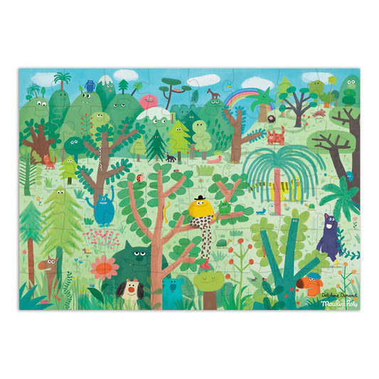 Puzzle Tierra Maravillosa Les Schmouks Moulin Roty