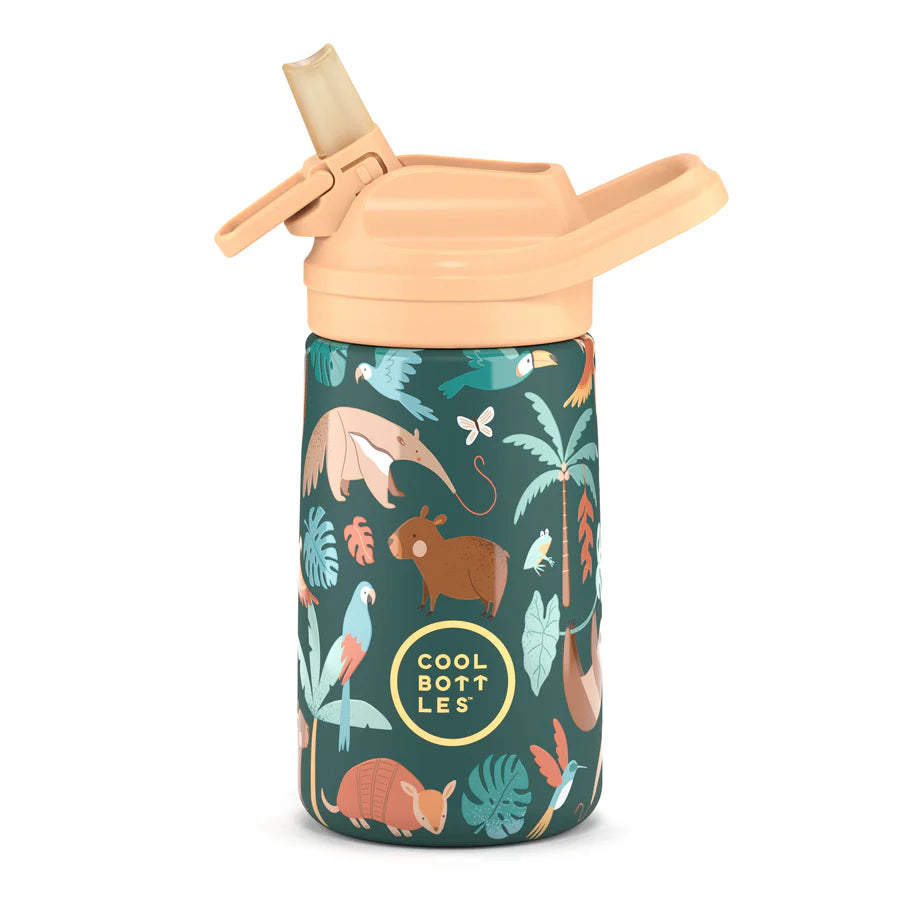 Botella Termo Kiddie Bottle Rainforest Refuge 350ml Cool Bottles