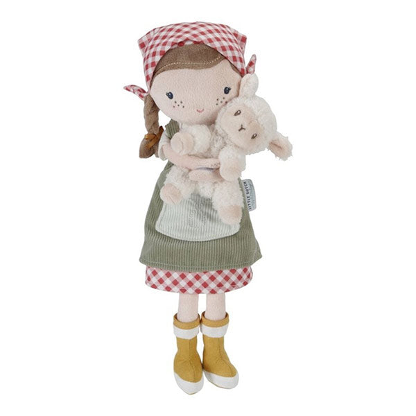 Rosa Granjera Con Oveja Muñeca Blandita