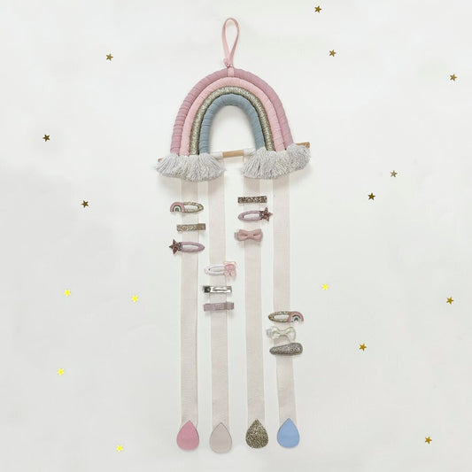 Colgador Clips Pelo Rainbow Drops Rockahula