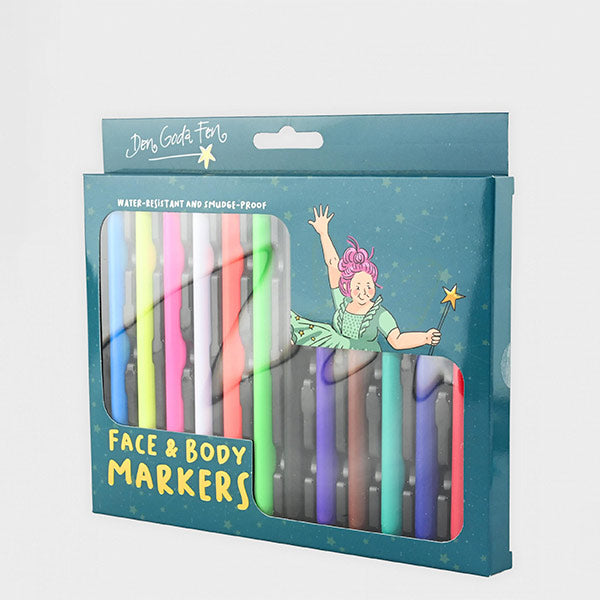 Rotuladores Pintura Cara y Cuerpo Den Goda Fen