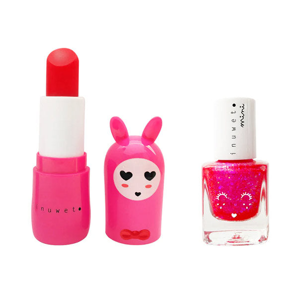 Set De Labial + Esmalte De Uñas - Cereza & Fresa