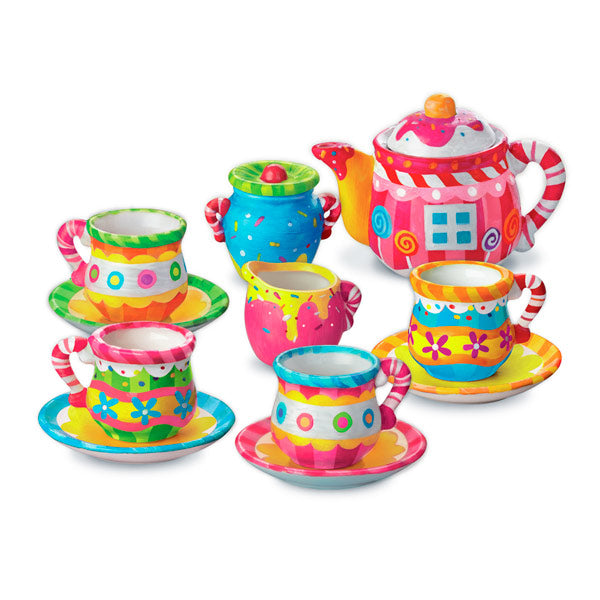 Taller Pinta Tu Mini Set De Té