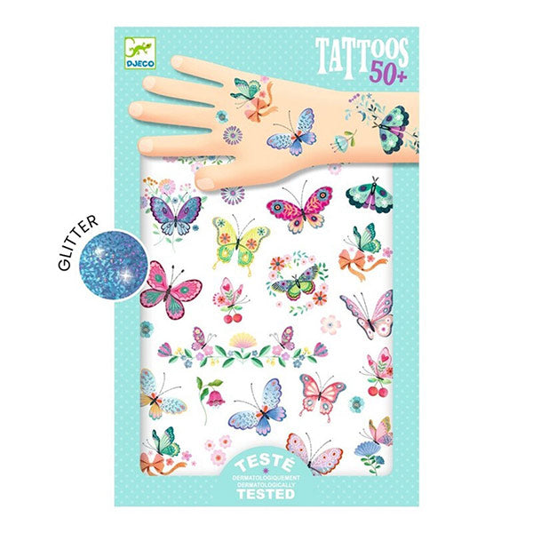Tatuajes Mariposas De Ensueño Djeco