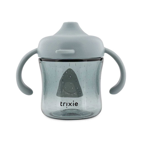 Taza Aprendizaje Trixie Tiburón Con Asas Antiderrame
