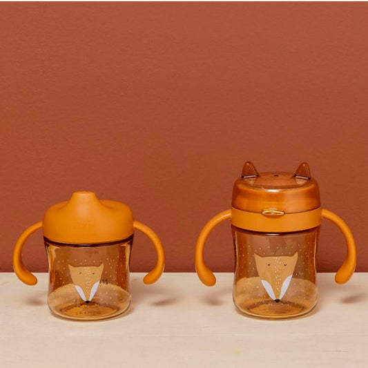 Vaso Aprendizaje Trixie Zorro Con Asas Antiderrame