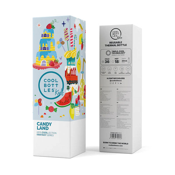 The Kids Bottle Candy Land 350ml Cool Bottles