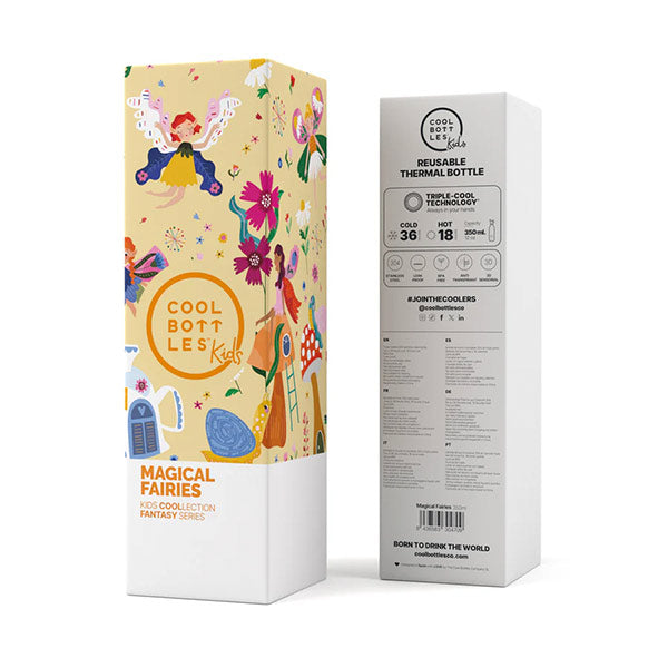 The Kids Bottle Magical Fairies 350ml Cool Bottles