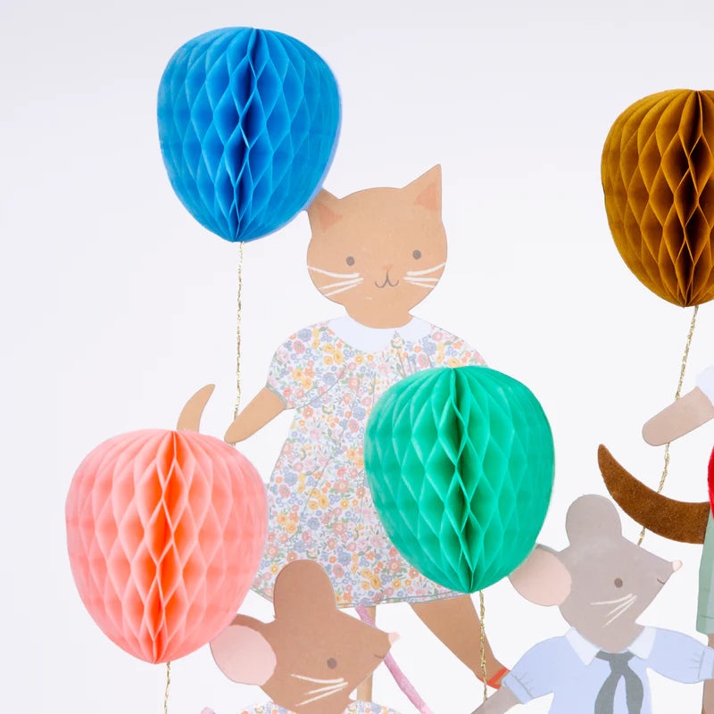 Toppers Decora Pasteles Animal Friends Meri Meri 5 uds