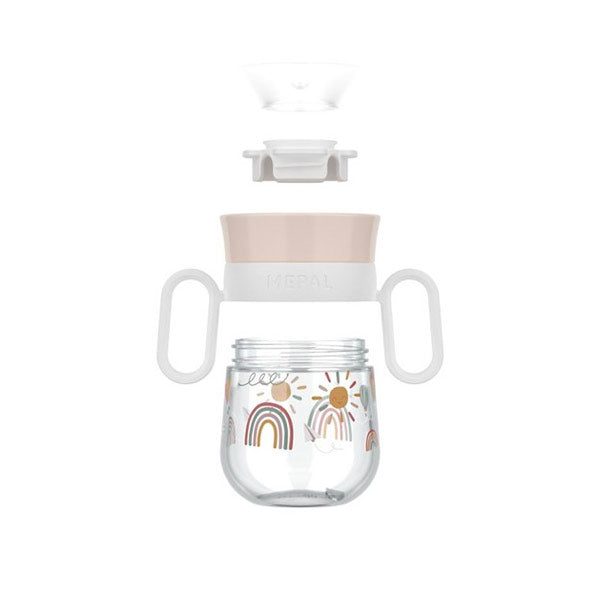 Vaso Antiderrame Little Dutch 360º 200ml Arcoíris