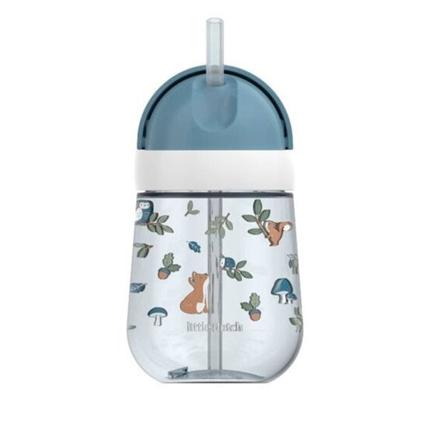 Vaso Con Pajita Mio 300 Ml Forest Friend Little Dutch