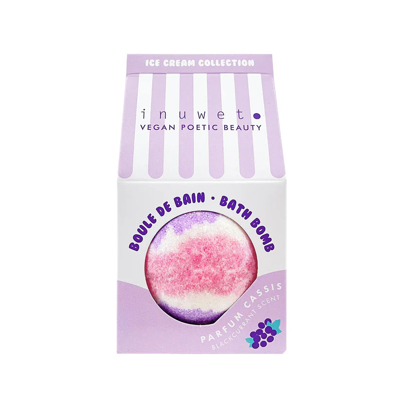 Bomba Baño Aroma Arándanos Inuwet Colección Helado