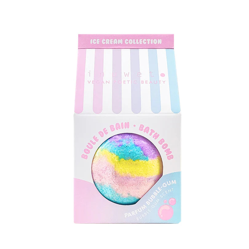 Bomba Baño Aroma Chicle Inuwet Colección Helado
