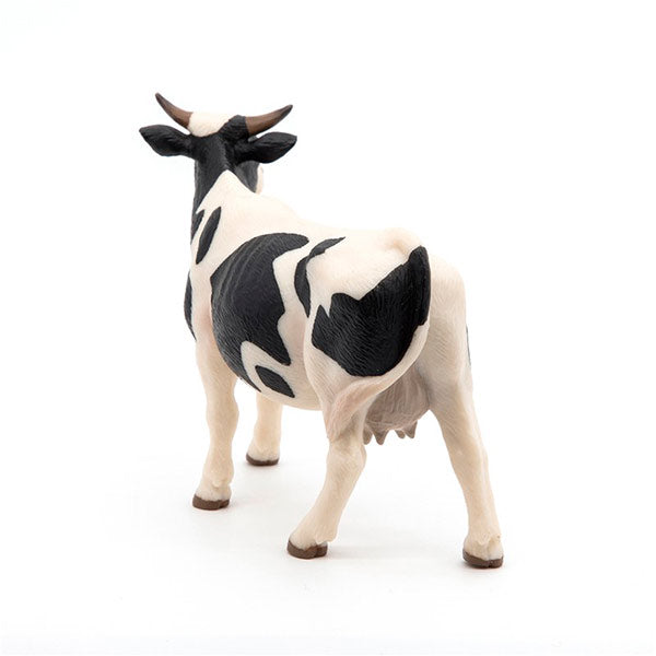 Vaca Negra Y Blanca Animal Juguete Papo