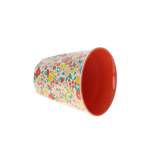 Vaso Infantil Grande Melamina Florecillas