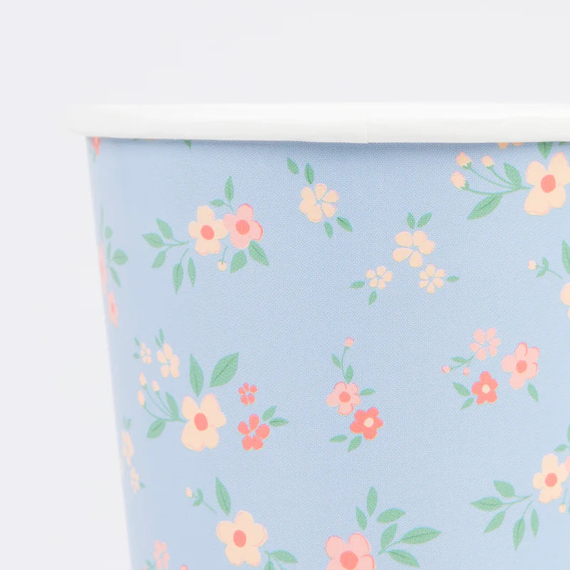 Vasos Vintage Ditsy Meri Meri 8 uds