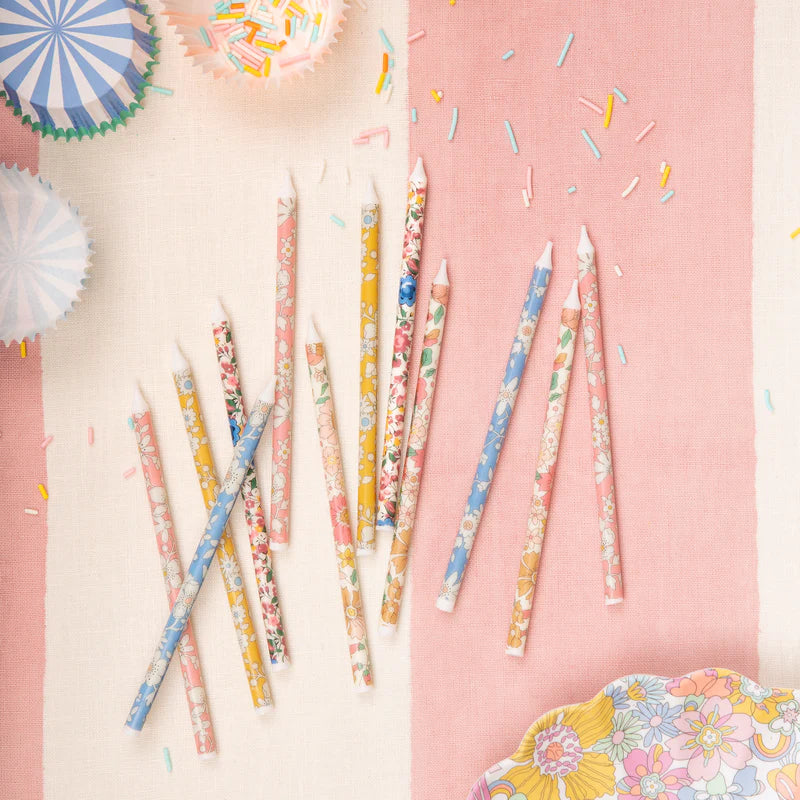 Velas Fiesta Meri Meri Liberty Mixto 16 uds
