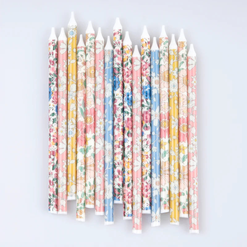 Velas Fiesta Meri Meri Liberty Mixto 16 uds