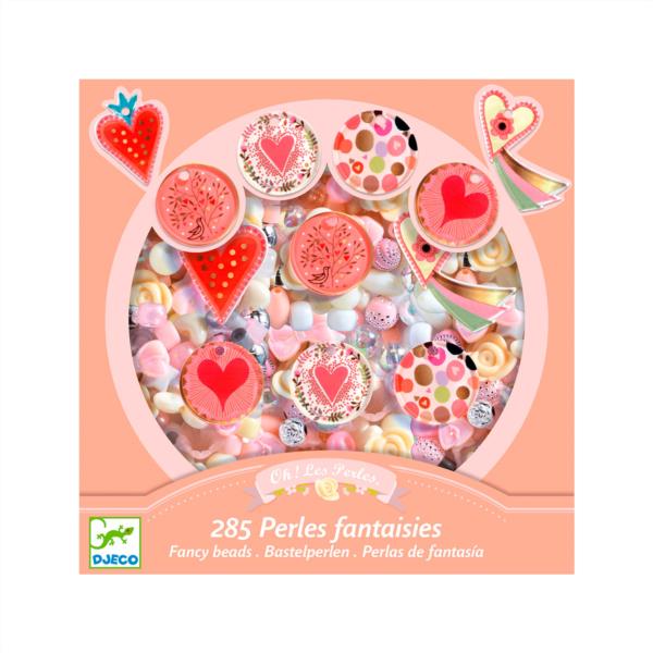 Perlas De Corazones 285 Cuentas